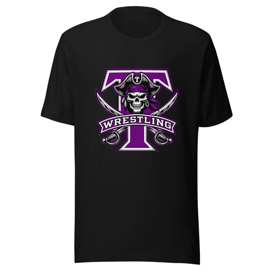 Performance | T-Shirt | Tottenville wrestling club | Emblem Logo
