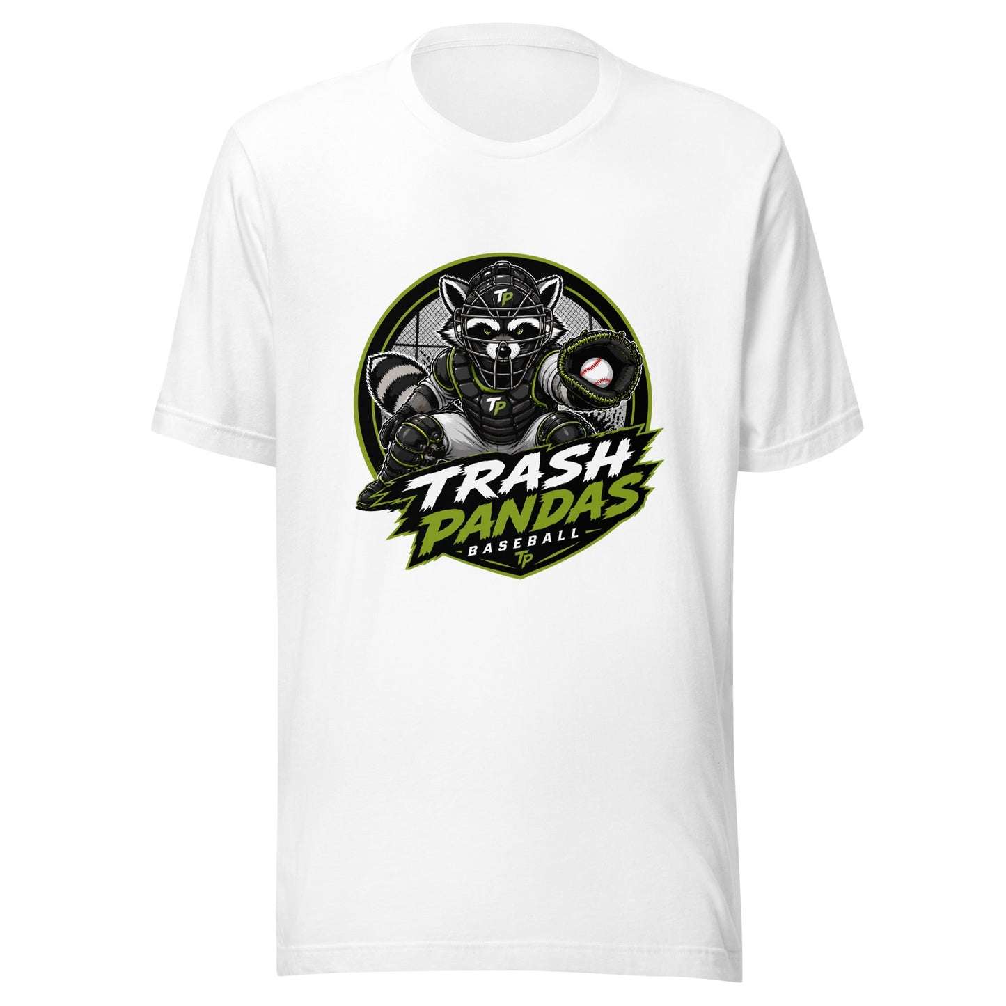 Performance | T-Shirt | Trash Pandas Baseball Organization | Athletics Logo