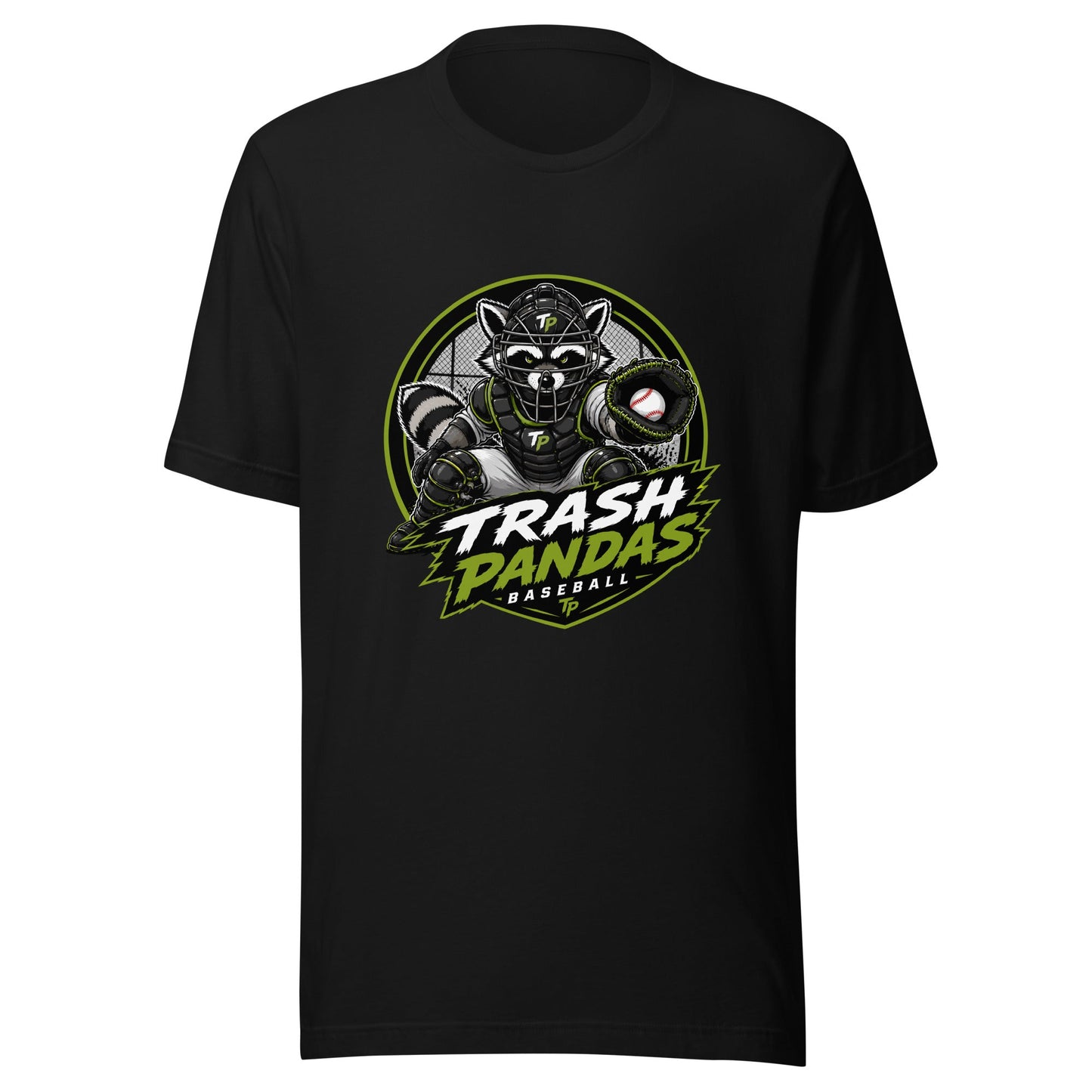 Performance | T-Shirt | Trash Pandas Baseball Organization | Athletics Logo
