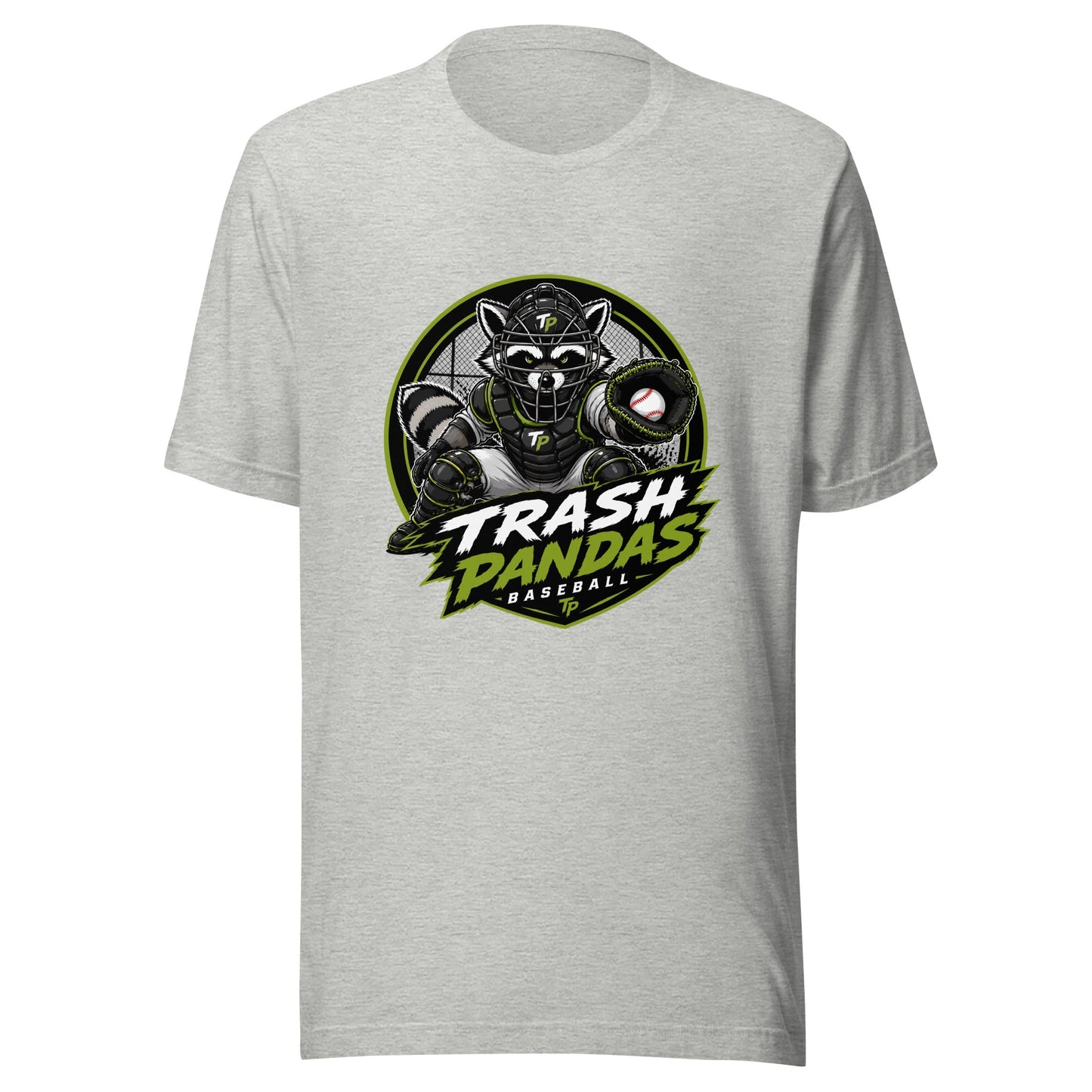 Performance | T-Shirt | Trash Pandas Baseball Organization | Athletics Logo