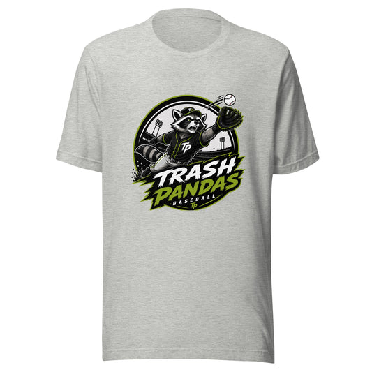 Performance | T-Shirt | Trash Pandas Baseball Organization | Emblem Logo