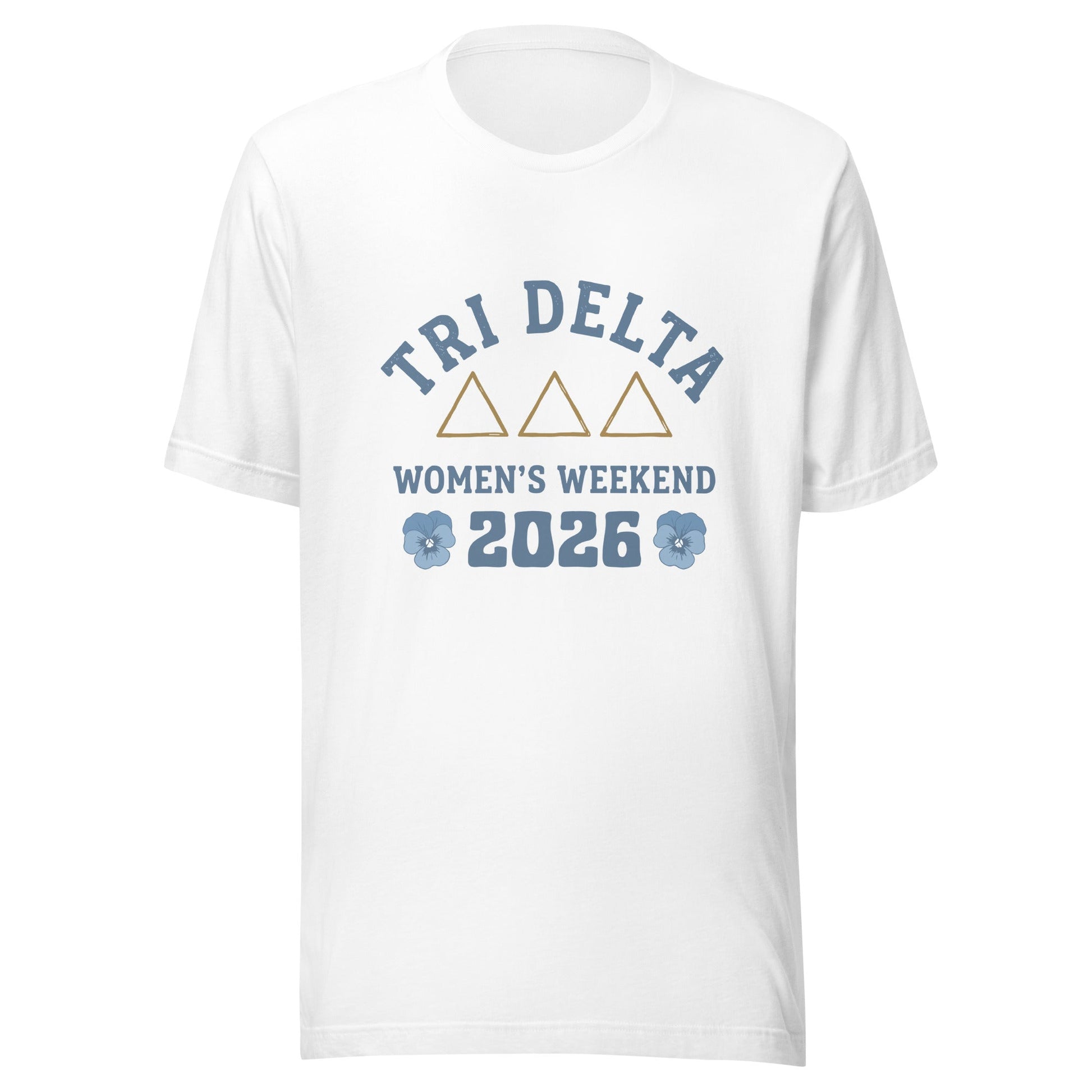 Performance | T-Shirt | Tri Delta Epsilon | Sisterhood Script Logo