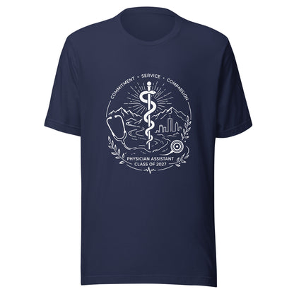 Performance | T-Shirt | Trine PA program | Crest Logo