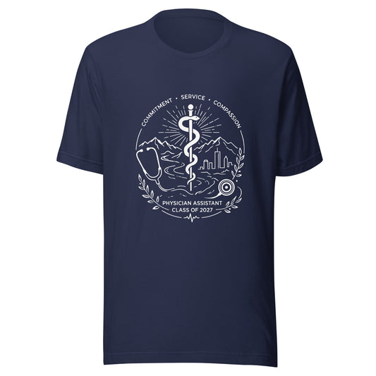 Performance | T-Shirt | Trine PA program | Crest Logo