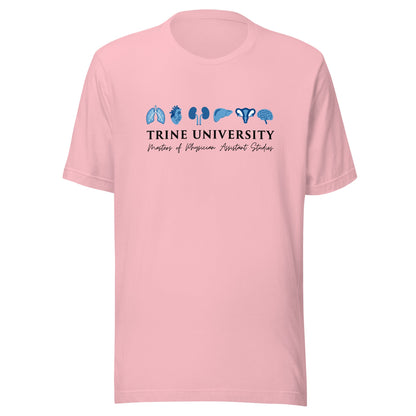 Performance | T-Shirt | Trine PA program | Modern Script Logo