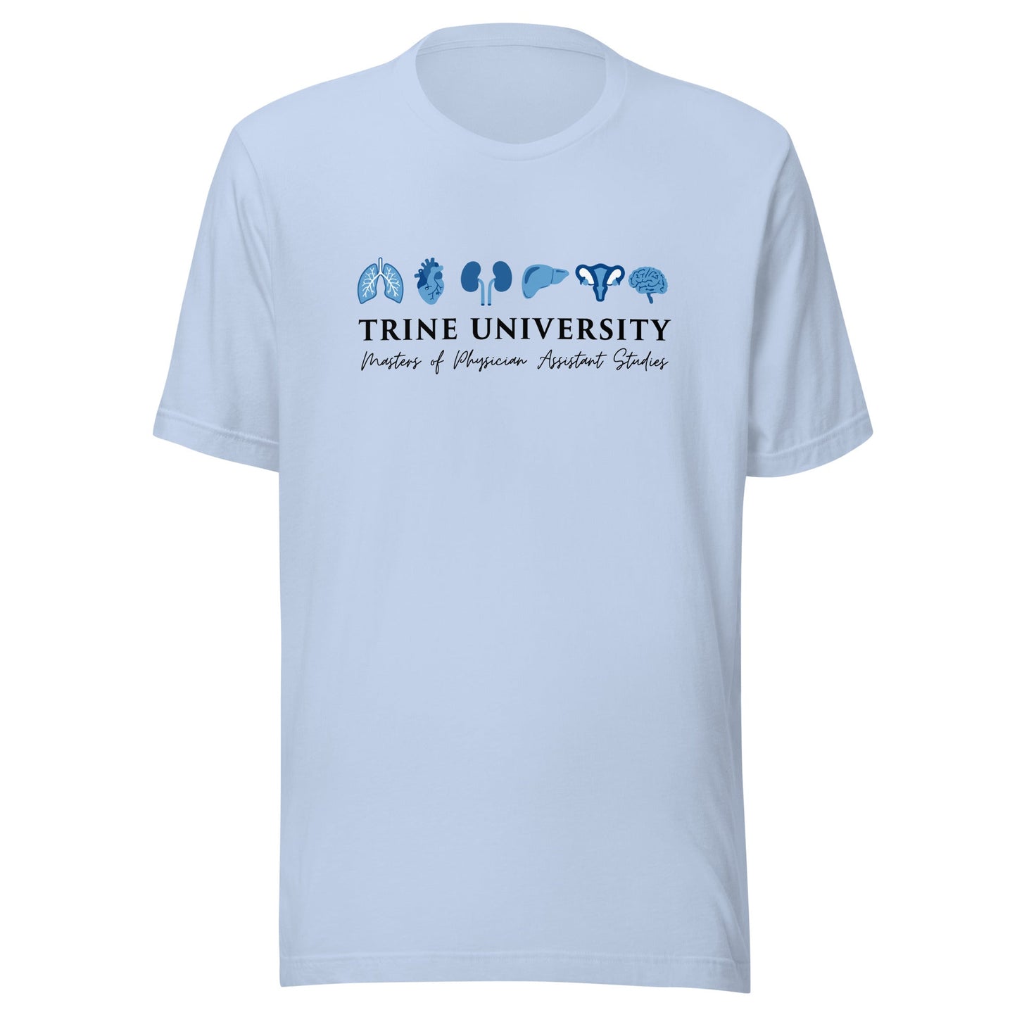 Performance | T-Shirt | Trine PA program | Modern Script Logo