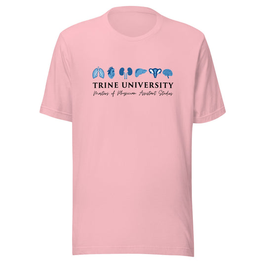 Performance | T-Shirt | Trine PA program | Modern Script Logo
