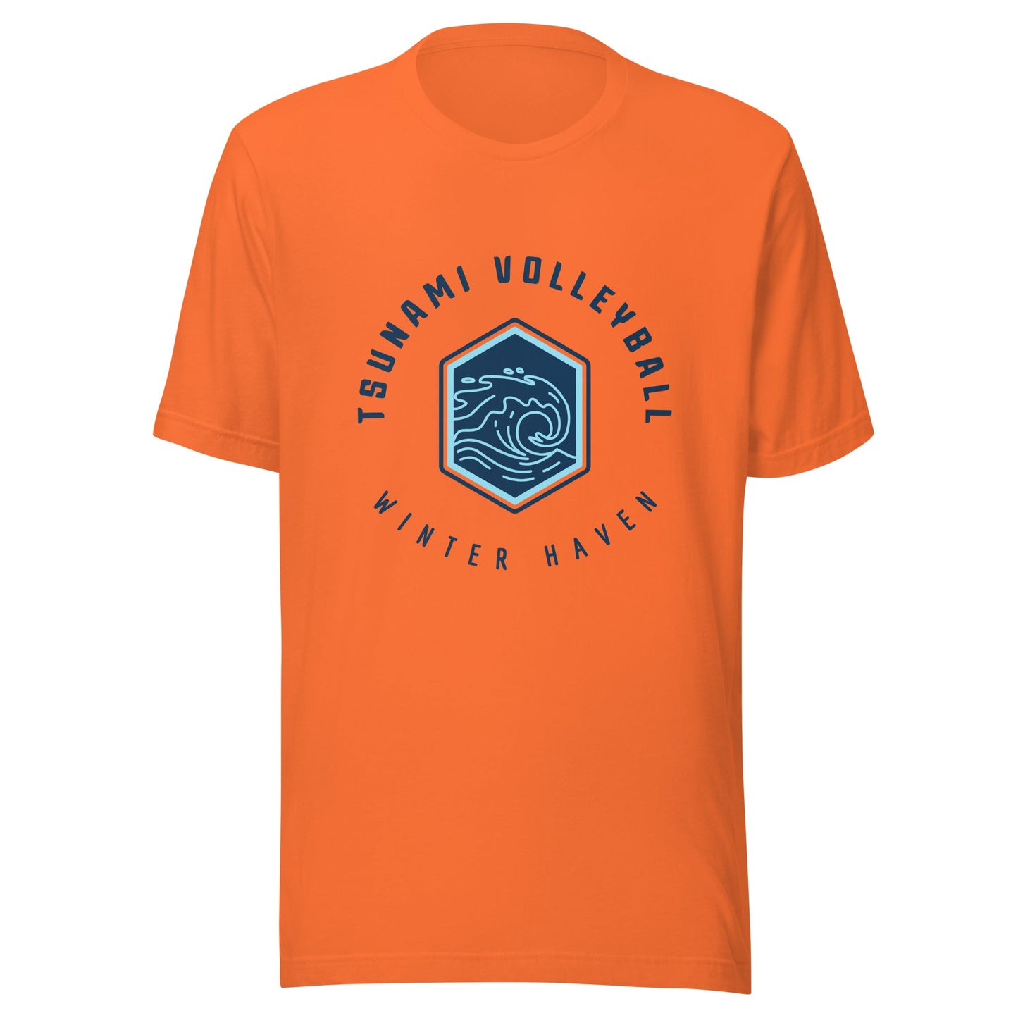 Performance | T-Shirt | Tsunami Volleyball Club | Crest Logo
