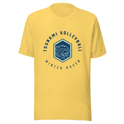 Performance | T-Shirt | Tsunami Volleyball Club | Crest Logo