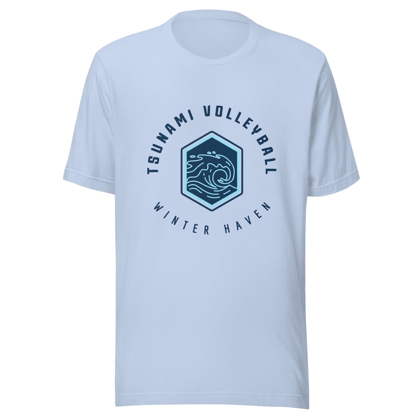 Performance | T-Shirt | Tsunami Volleyball Club | Crest Logo