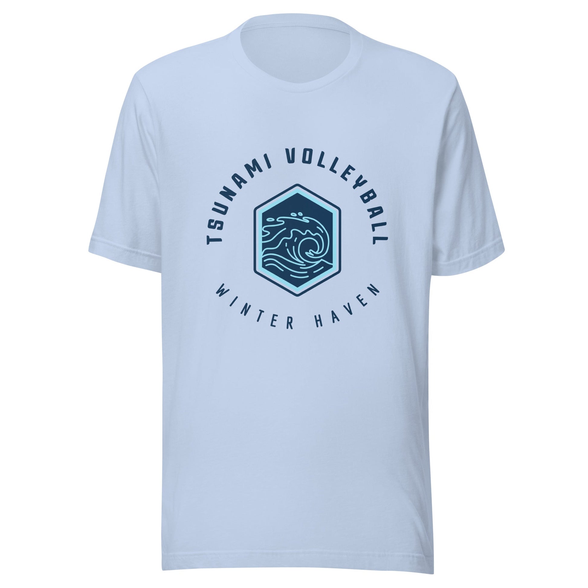 Performance | T-Shirt | Tsunami Volleyball Club | Crest Logo