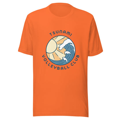 Performance | T-Shirt | Tsunami Volleyball Club | Emblem Logo