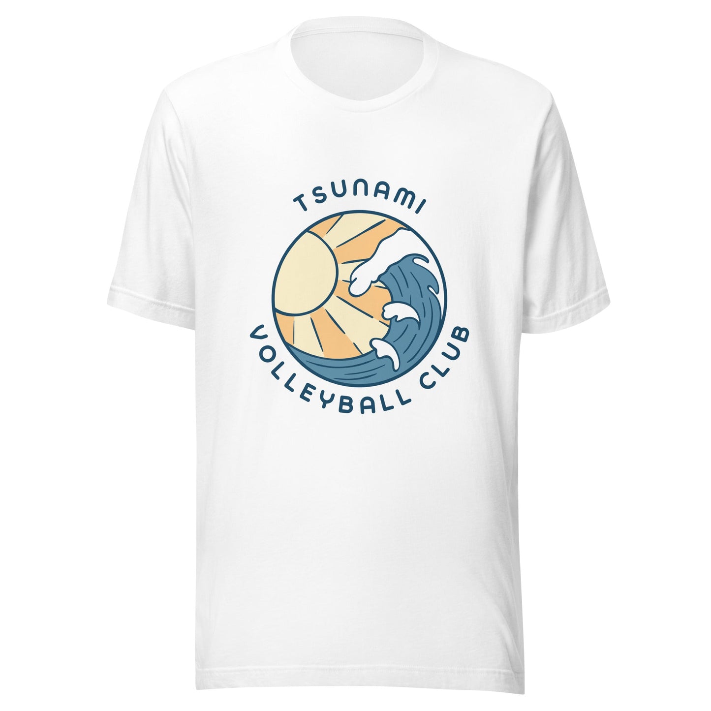 Performance | T-Shirt | Tsunami Volleyball Club | Emblem Logo