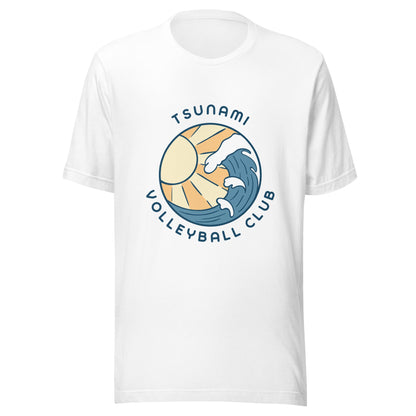 Performance | T-Shirt | Tsunami Volleyball Club | Emblem Logo