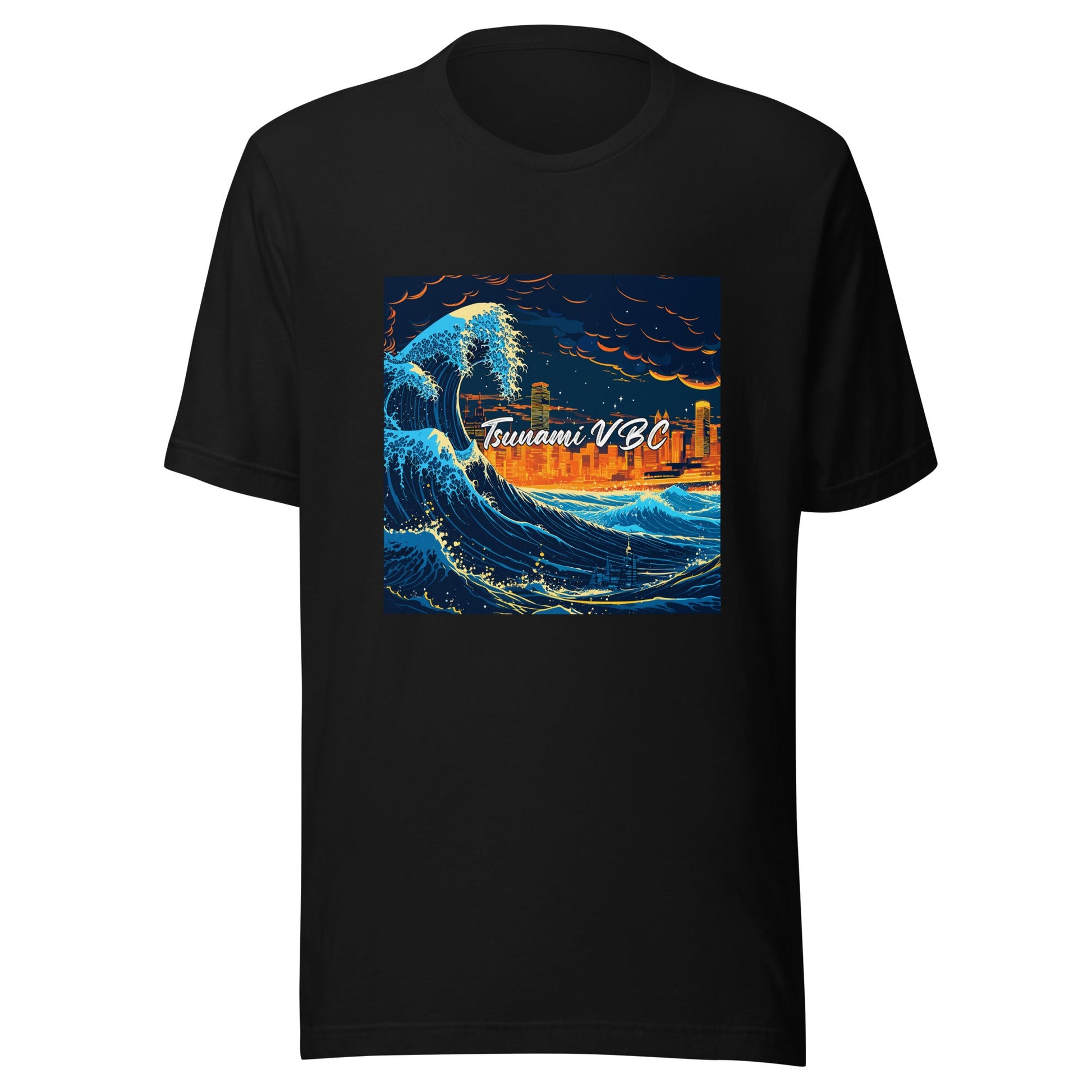 Performance | T-Shirt | Tsunami Volleyball Club | Glow Tide Athletics Logo