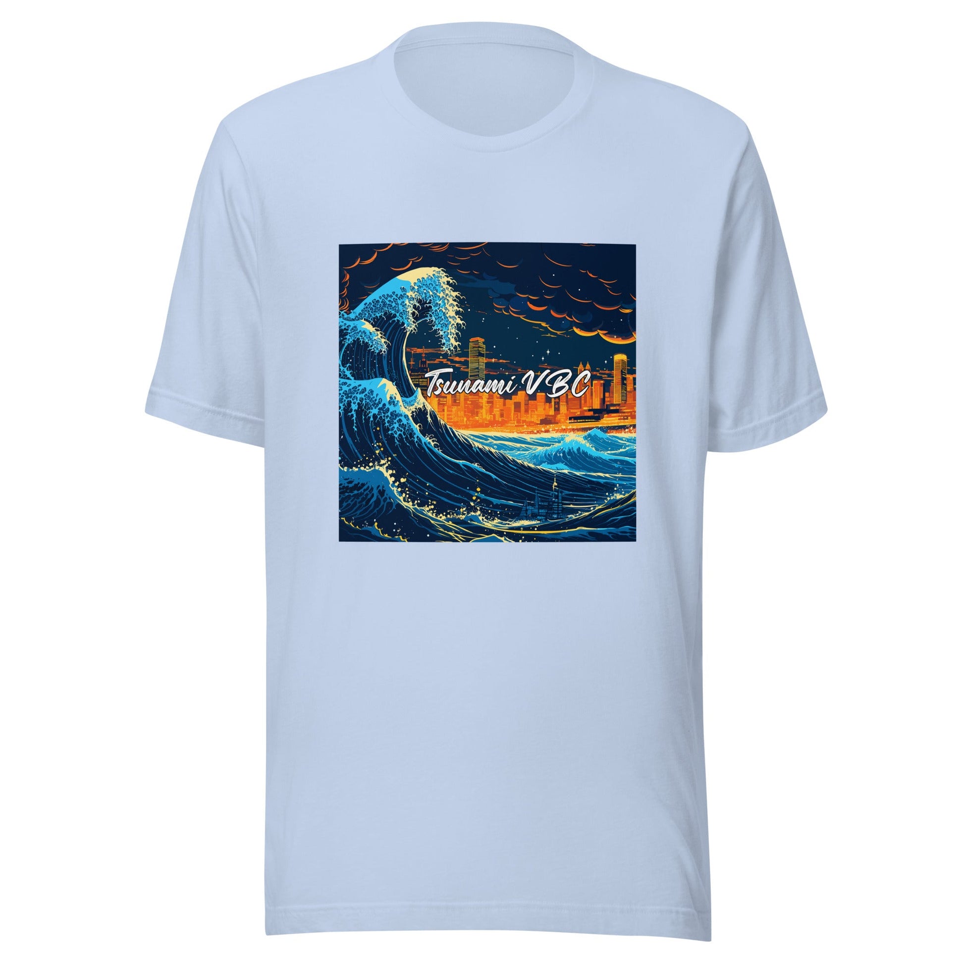 Performance | T-Shirt | Tsunami Volleyball Club | Glow Tide Athletics Logo