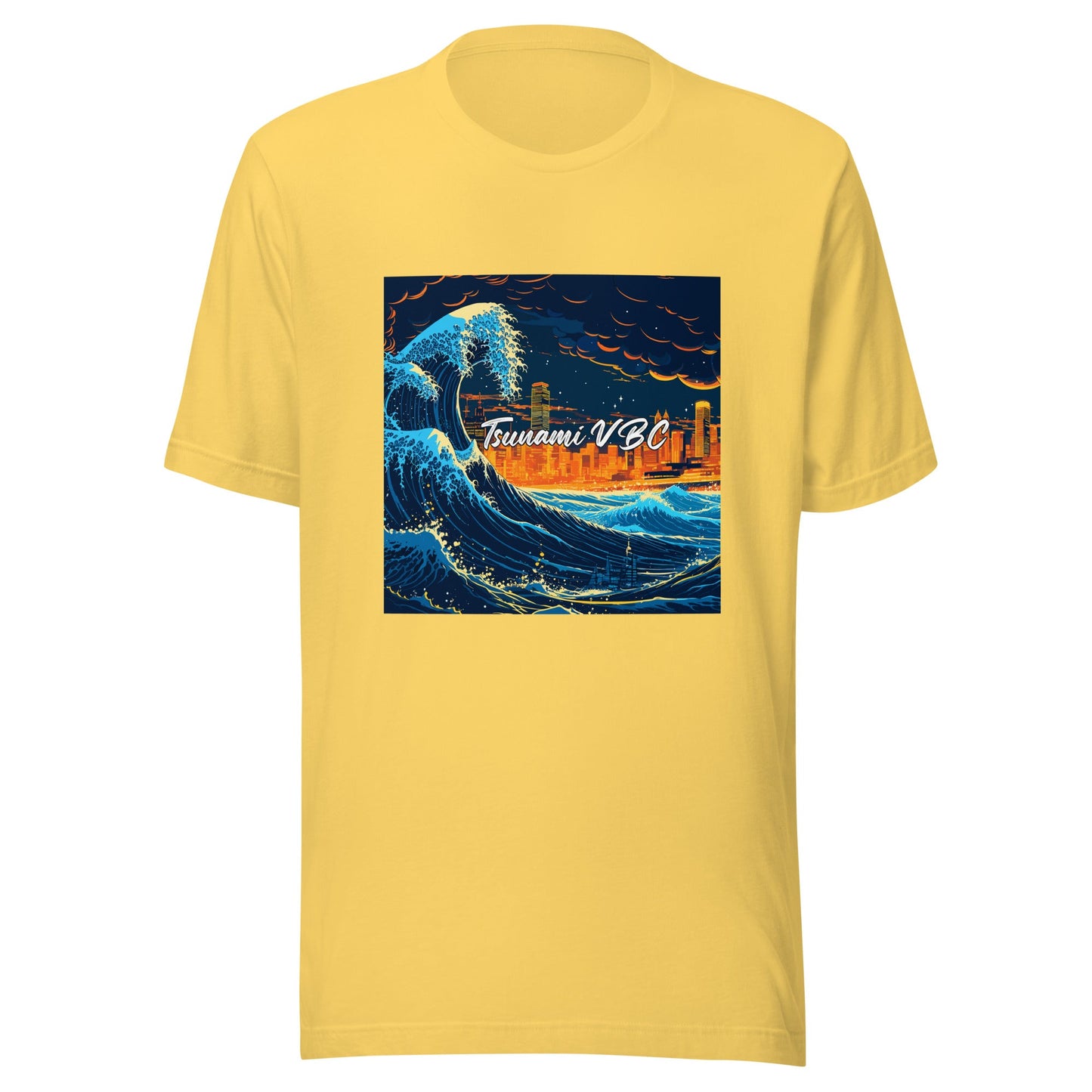 Performance | T-Shirt | Tsunami Volleyball Club | Glow Tide Athletics Logo