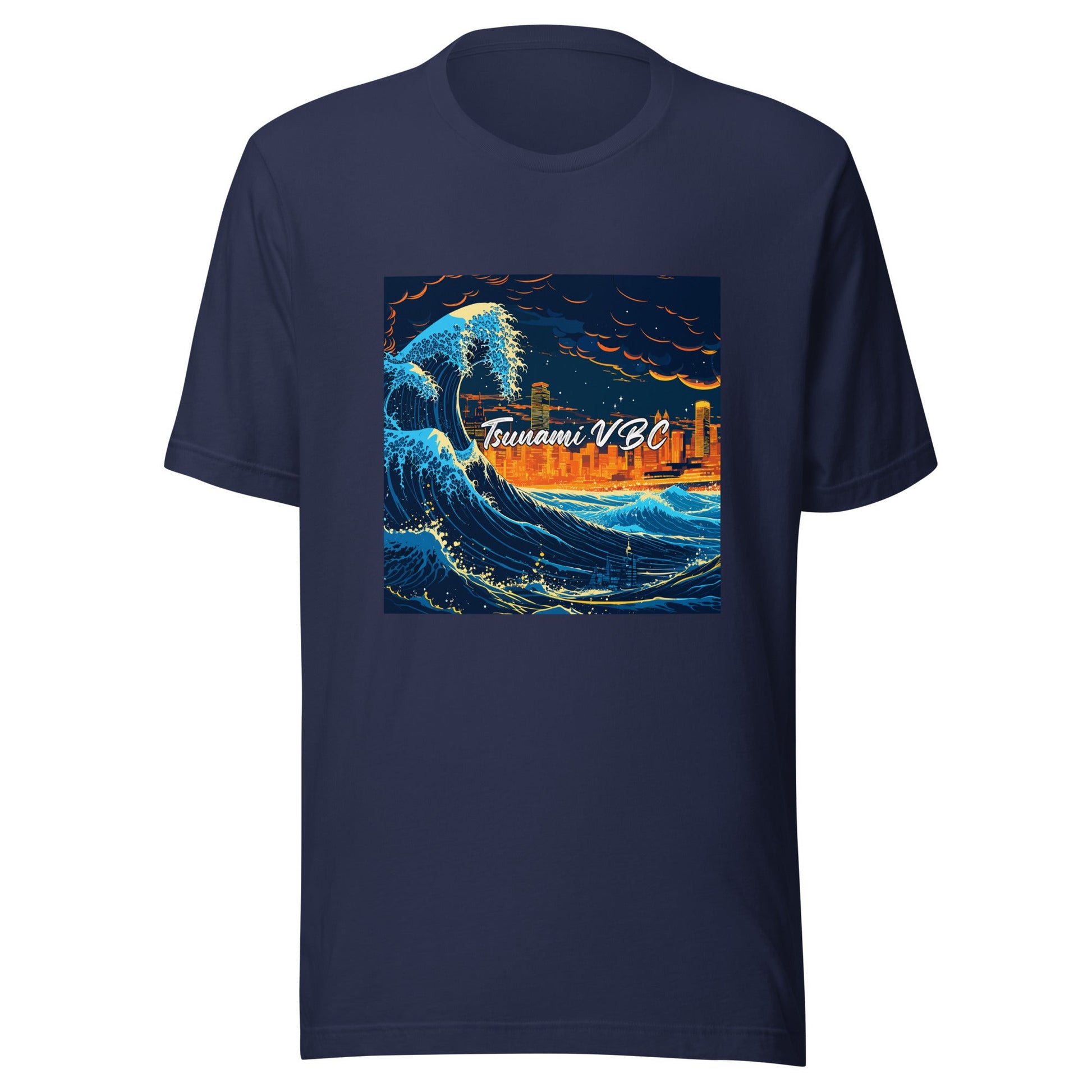 Performance | T-Shirt | Tsunami Volleyball Club | Glow Tide Athletics Logo