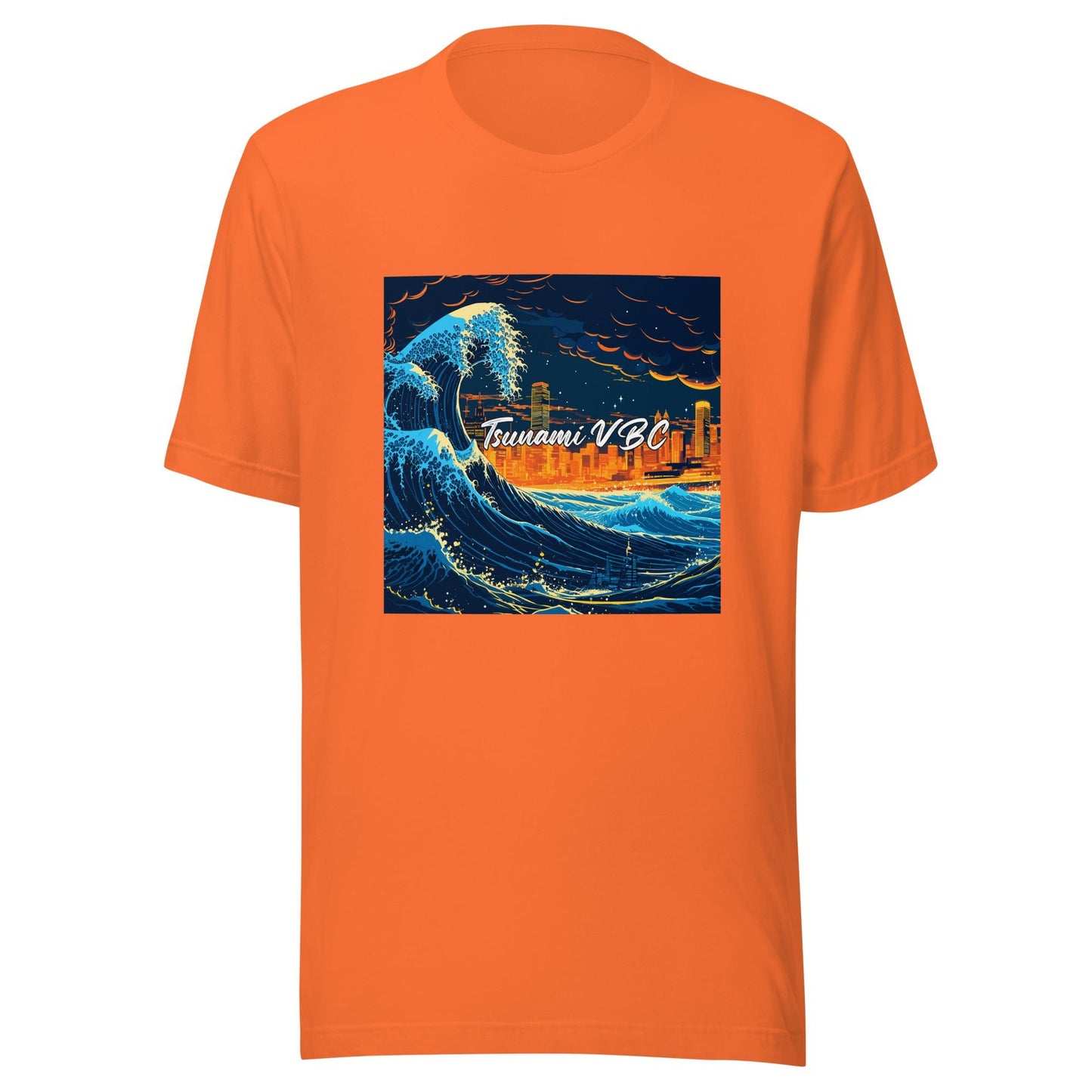 Performance | T-Shirt | Tsunami Volleyball Club | Glow Tide Athletics Logo