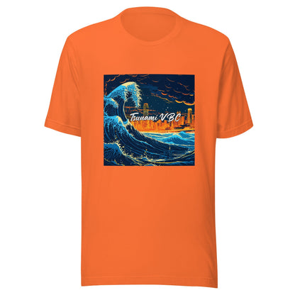 Performance | T-Shirt | Tsunami Volleyball Club | Glow Tide Athletics Logo