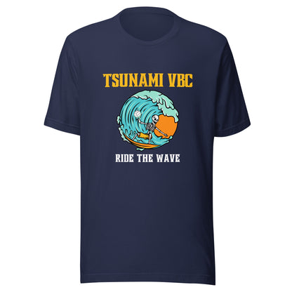 Performance | T-Shirt | Tsunami Volleyball Club | Surf Wave VBC Logo