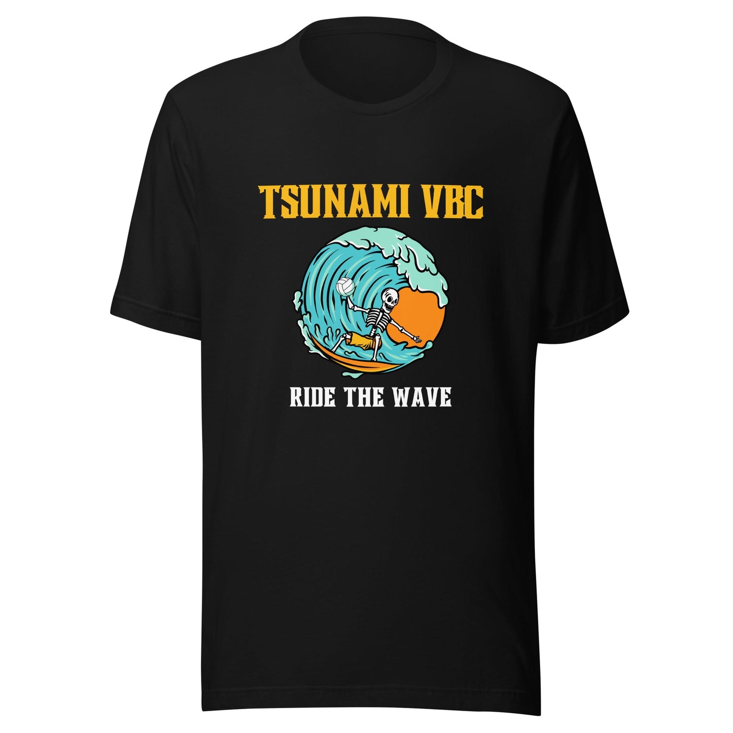Performance | T-Shirt | Tsunami Volleyball Club | Surf Wave VBC Logo