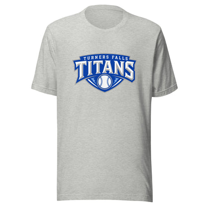 Performance | T-Shirt | Turners Falls Titans | Titan Crest Logo