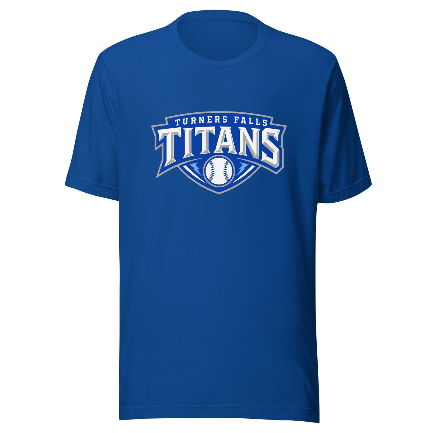 Performance | T-Shirt | Turners Falls Titans | Titan Crest Logo