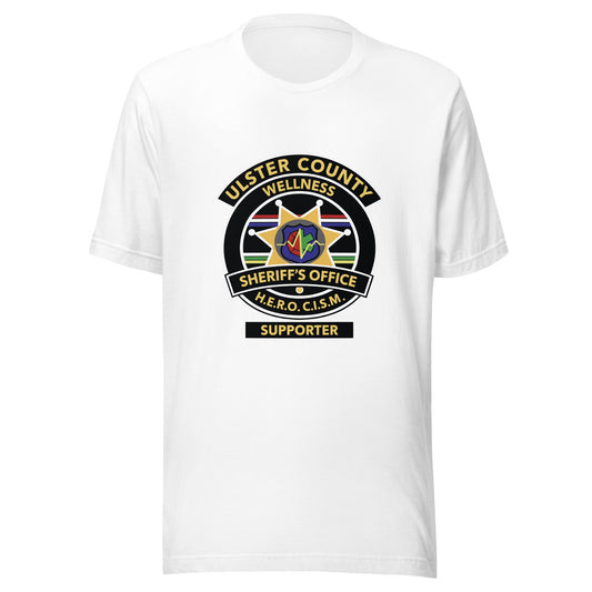 Performance | T-Shirt | Ulster County Sheriff's Office Wellness Division | Badge Logo