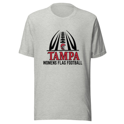 Performance | T-Shirt | University of Tampa Women's Flag Football | Football Logo