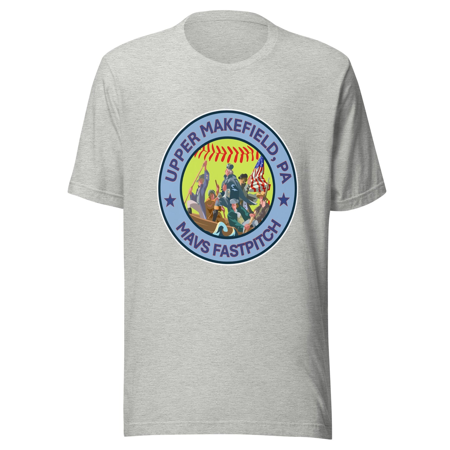 Performance | T-Shirt | Upper Makefield Mavs Fastpitch | Crossing Badge Logo