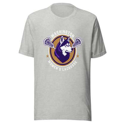 Performance | T-Shirt | UW Women's Club Lacrosse | Badge Logo