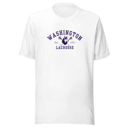 Performance | T-Shirt | UW Women's Club Lacrosse | Washington Lacrosse Logo