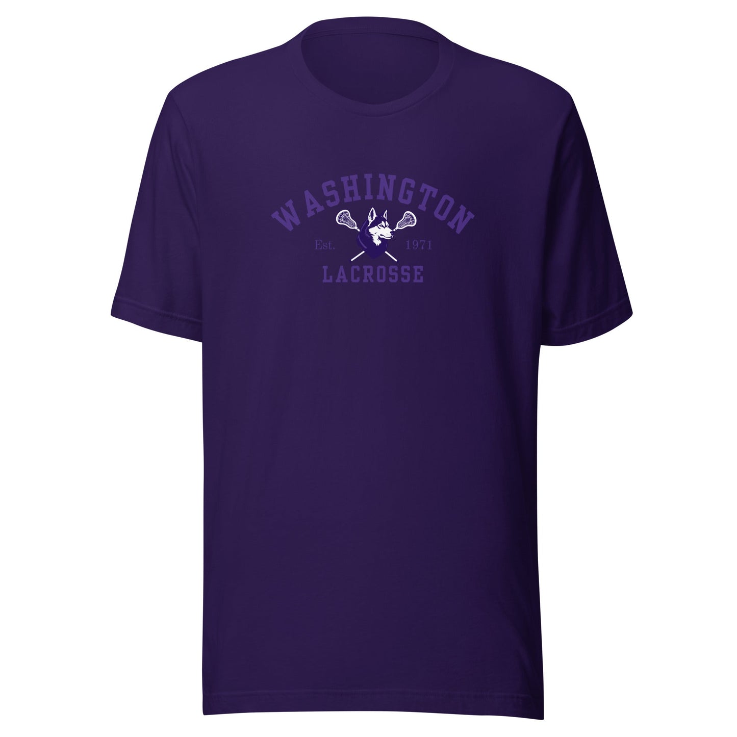 Performance | T-Shirt | UW Women's Club Lacrosse | Washington Lacrosse Logo