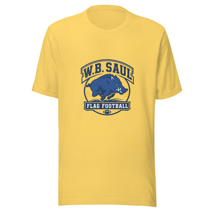 Performance | T-Shirt | W.B.Saul Razorbacks | Emblem Logo