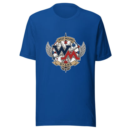 Performance | T-Shirt | West Mound Stars | Crest Logo