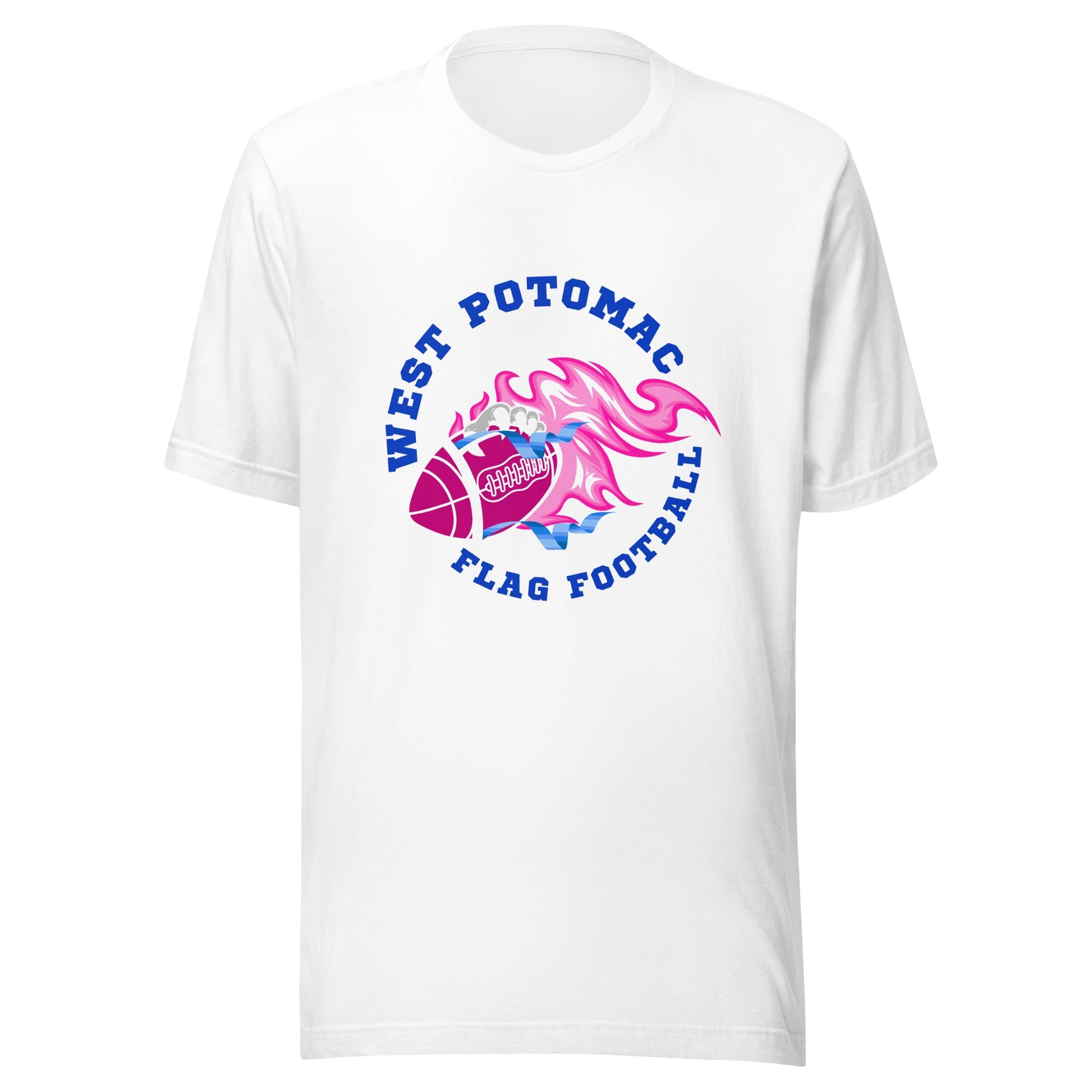 Performance | T-Shirt | West Potomac Flag Football | Crest Logo