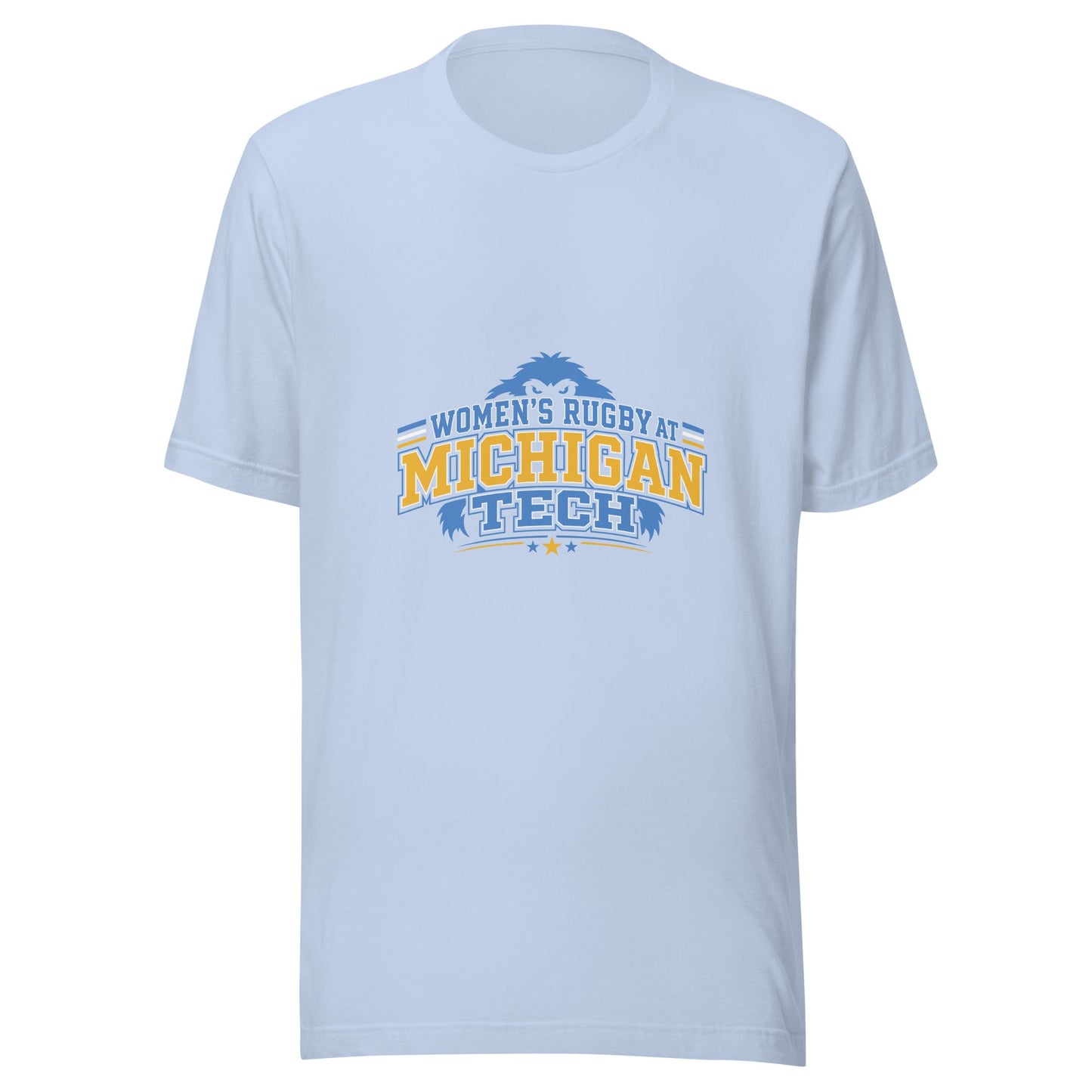 Performance | T-Shirt | Women’s Rugby at Michigan Tech | Varsity Crest Logo