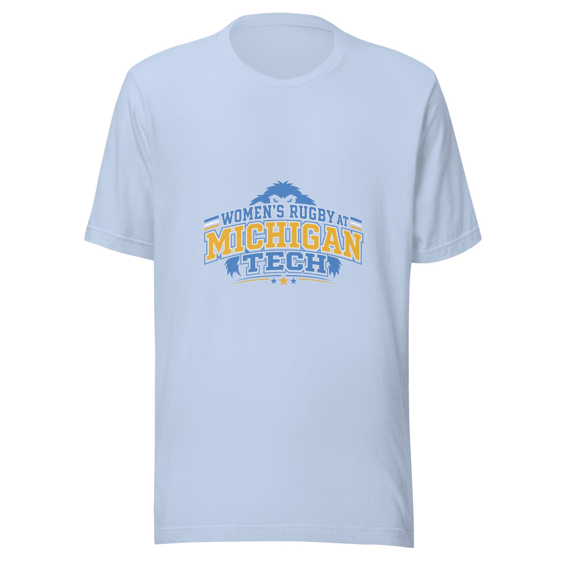 Performance | T-Shirt | Women’s Rugby at Michigan Tech | Varsity Crest Logo