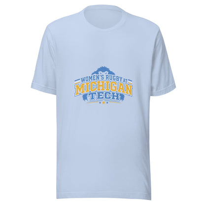 Performance | T-Shirt | Women’s Rugby at Michigan Tech | Varsity Crest Logo