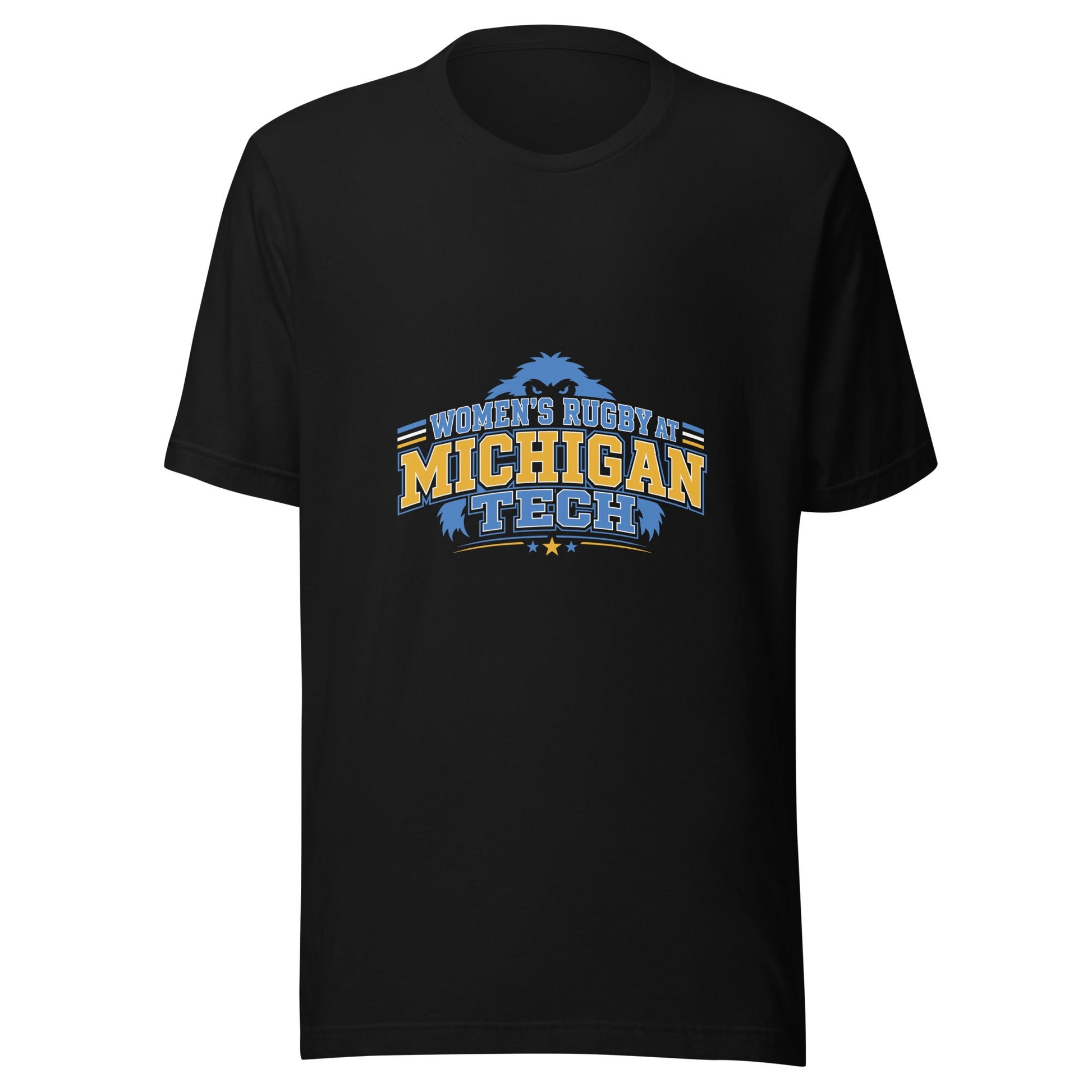 Performance | T-Shirt | Women’s Rugby at Michigan Tech | Varsity Crest Logo