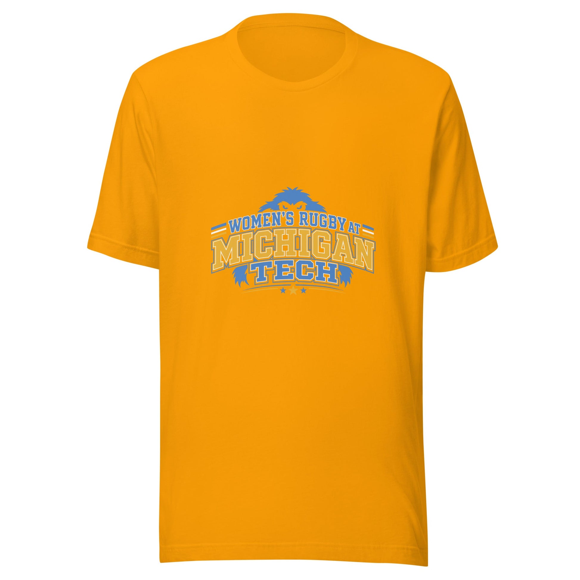 Performance | T-Shirt | Women’s Rugby at Michigan Tech | Varsity Crest Logo