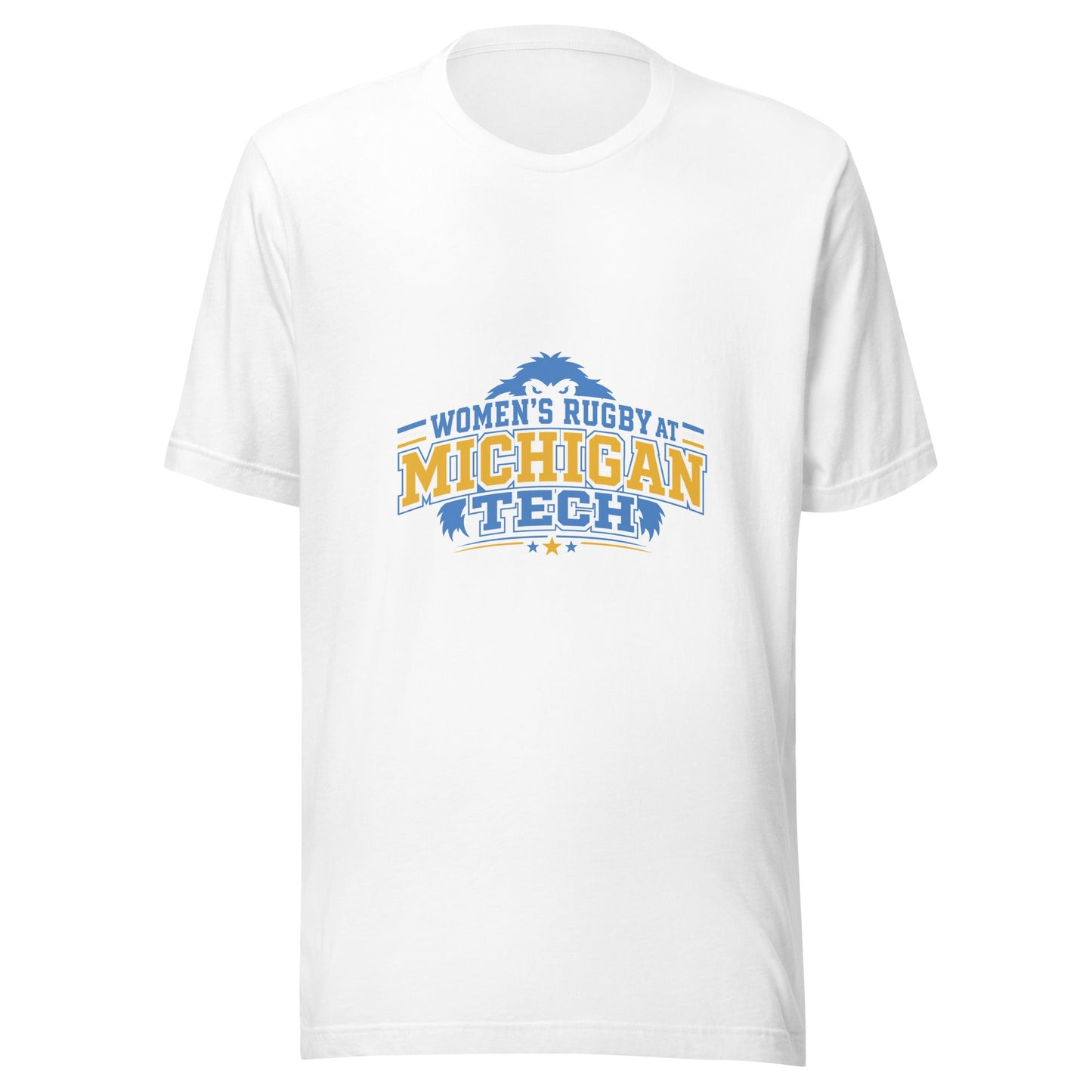 Performance | T-Shirt | Women’s Rugby at Michigan Tech | Varsity Crest Logo