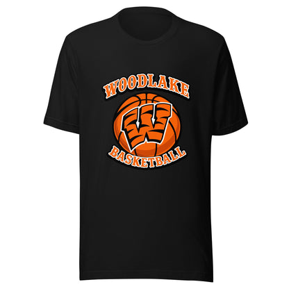 Performance | T-Shirt | Woodlake Boys Basketball | Athletics Logo