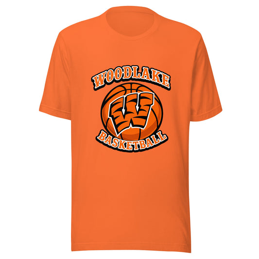 Performance | T-Shirt | Woodlake Boys Basketball | Athletics Logo