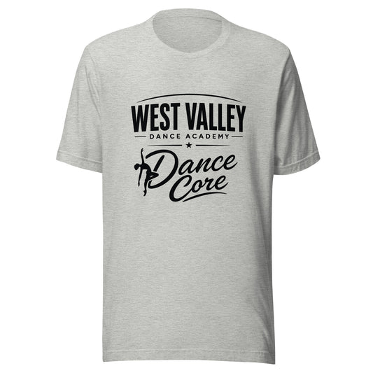 Performance | T-Shirt | WVDA Dance Core | Emblem Logo