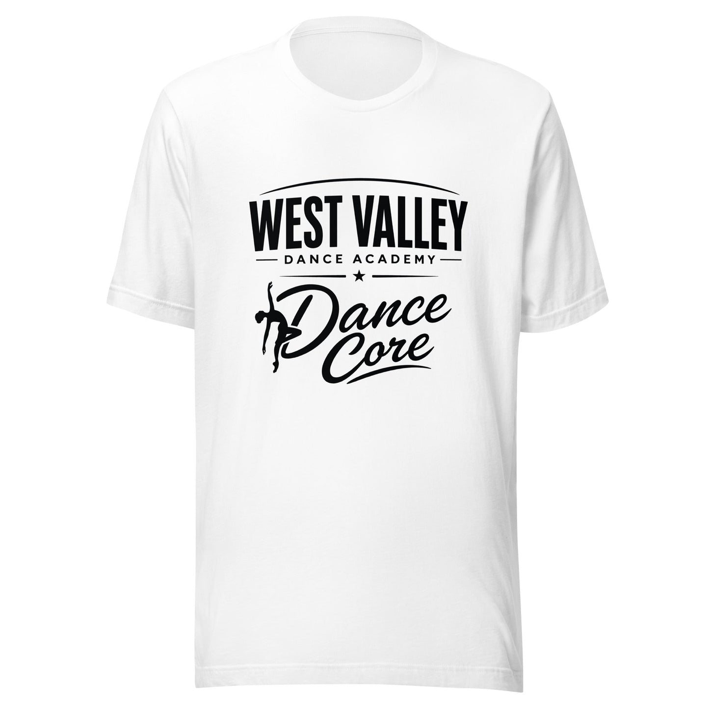Performance | T-Shirt | WVDA Dance Core | Emblem Logo