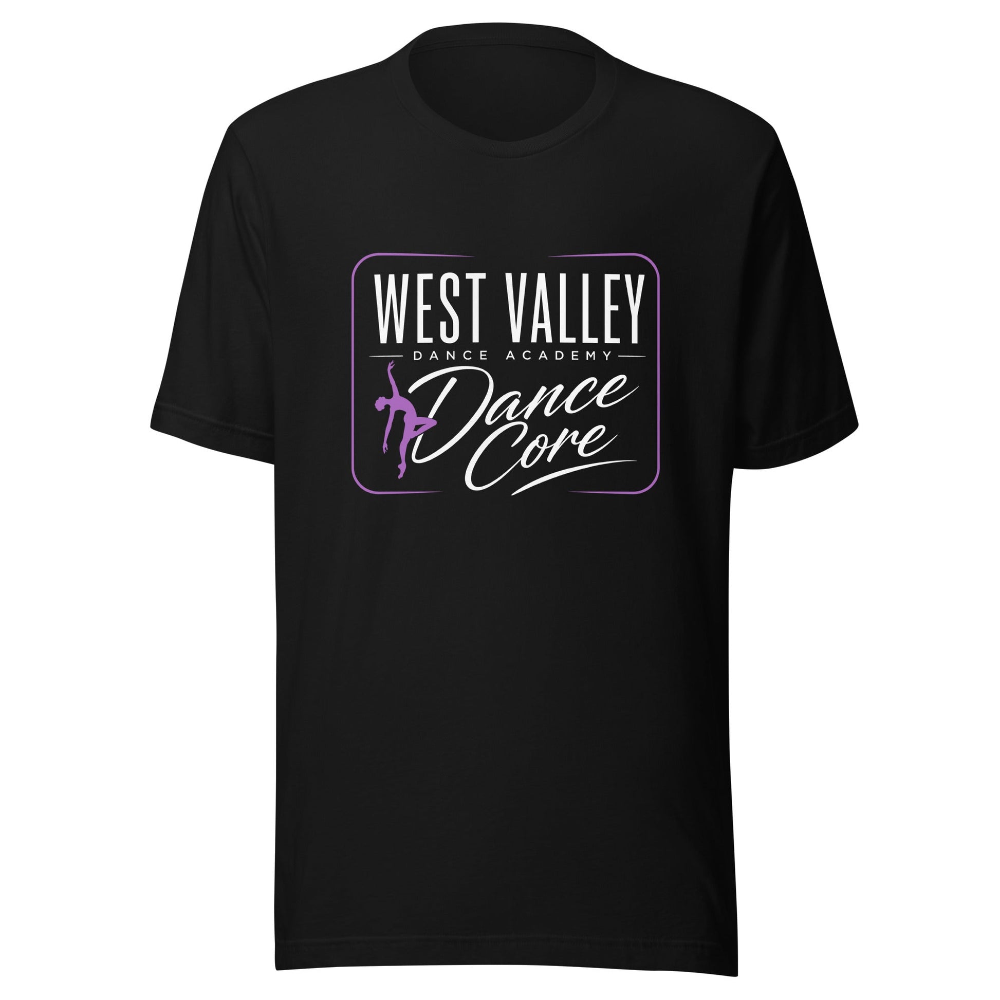 Performance | T-Shirt | WVDA Dance Core | Modern Script Logo
