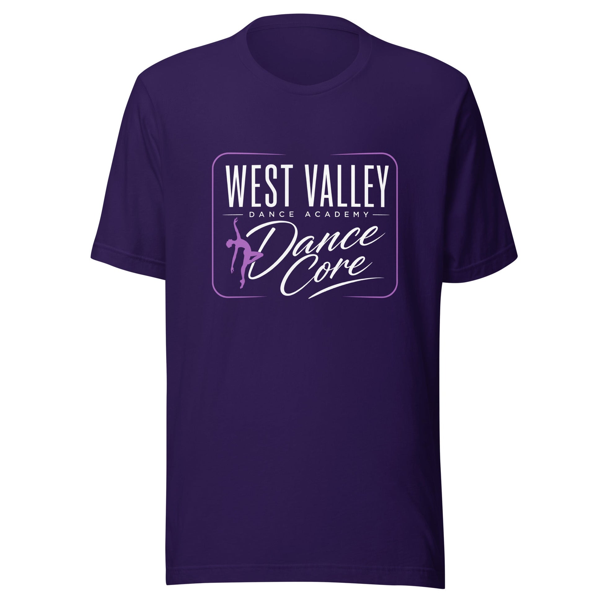 Performance | T-Shirt | WVDA Dance Core | Modern Script Logo