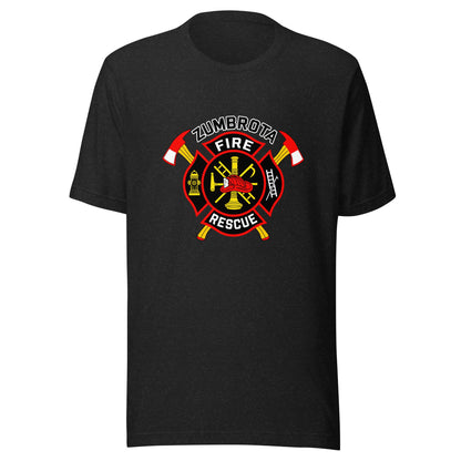 Performance | T-Shirt | Zumbrota Fire Department | Vanguard Logo